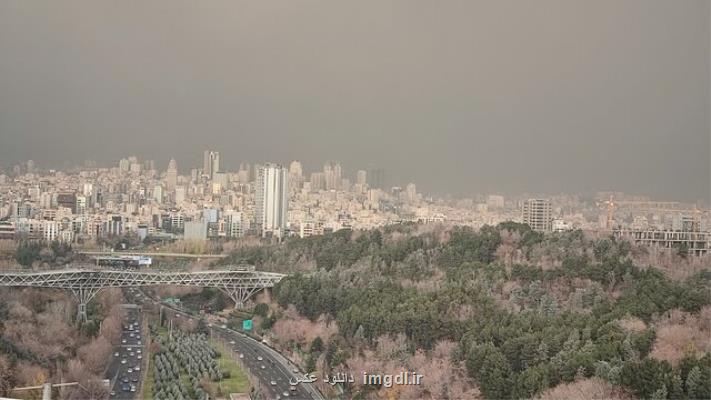 احتمال خیزش گرد و خاک طی اواخر هفته در تهران