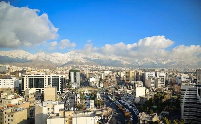 هوای تهران در وضعیت قابل قبول